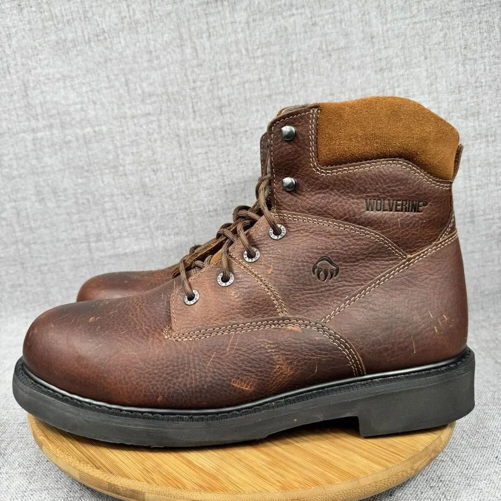 Wolverine Boots Men's 13 M Tremor DuraShocks Work Safety Leather